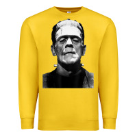 Lemon Classic Halloween Monster Horror Movie Frankenstein Monster Premium Sweatshirt - trangStudio