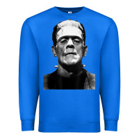 True Royal Classic Halloween Monster Horror Movie Frankenstein Monster Premium Sweatshirt - trangStudio