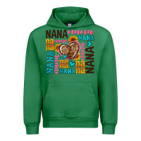 Emerald nana nana nana with hearts Urban Hoodie - AdoDesignShop