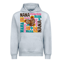 Heather Grey nana nana nana with hearts Urban Hoodie - AdoDesignShop