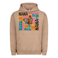 Pigment Burro nana nana nana with hearts Urban Hoodie - AdoDesignShop