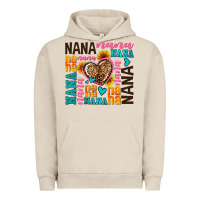 Pigment French Oak nana nana nana with hearts Urban Hoodie - AdoDesignShop