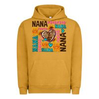 Pigment Peanut Butter nana nana nana with hearts Urban Hoodie - AdoDesignShop