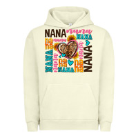 Pigment Pistachio nana nana nana with hearts Urban Hoodie - AdoDesignShop