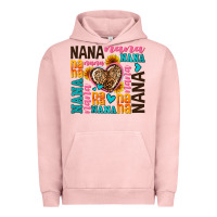 Pigment Salmon nana nana nana with hearts Urban Hoodie - AdoDesignShop