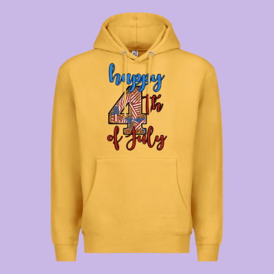 Happy 4th Of July Premium Hoodie Designed By Bundleandbundleshop
