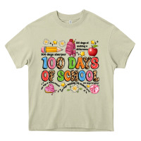 100 Days Of School Heavy Core Tee | Teevron