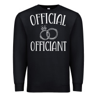 Black Men Wedding Ordained Minister Gift Premium Sweatshirt - trangStudio