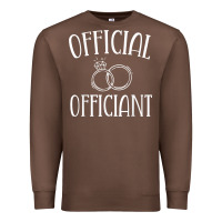 Chestnut Men Wedding Ordained Minister Gift Premium Sweatshirt - trangStudio