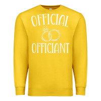 Lemon Men Wedding Ordained Minister Gift Premium Sweatshirt - trangStudio