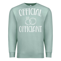 Seafoam Men Wedding Ordained Minister Gift Premium Sweatshirt - trangStudio