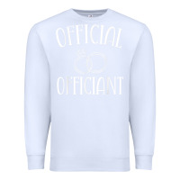 White Men Wedding Ordained Minister Gift Premium Sweatshirt - trangStudio