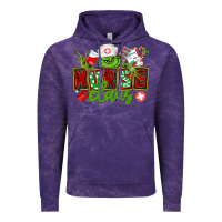 Cloud Purple nurse claus christmas Vintage Hoodie - CowGirlArtShop