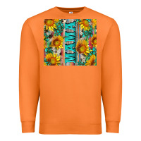 Carrot mama wıth sunflowers and gemstone Premium Sweatshirt - Artiststas