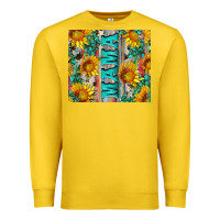 Lemon mama wıth sunflowers and gemstone Premium Sweatshirt - Artiststas