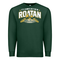 Sports Green Roatan Honduras Souvenir Roatan Gift Travel Premium Sweatshirt - trangStudio