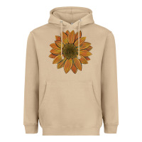 Mushroom sunflower Heavyweight Hoodie - Artiststas