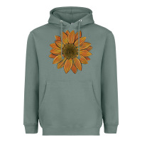 Sage sunflower Heavyweight Hoodie - Artiststas