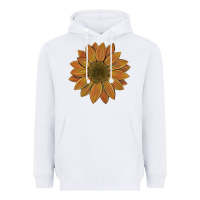 White sunflower Heavyweight Hoodie - Artiststas