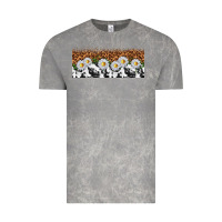 Cloud Rock cowhide leopard daisies Vintage Tee - TumblerDesignByShophia