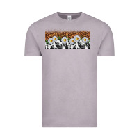 Vintage Zinc cowhide leopard daisies Vintage Tee - TumblerDesignByShophia