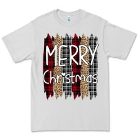 Dove Grey merry christmas leopard print Premium Tee - Bettercallsaul