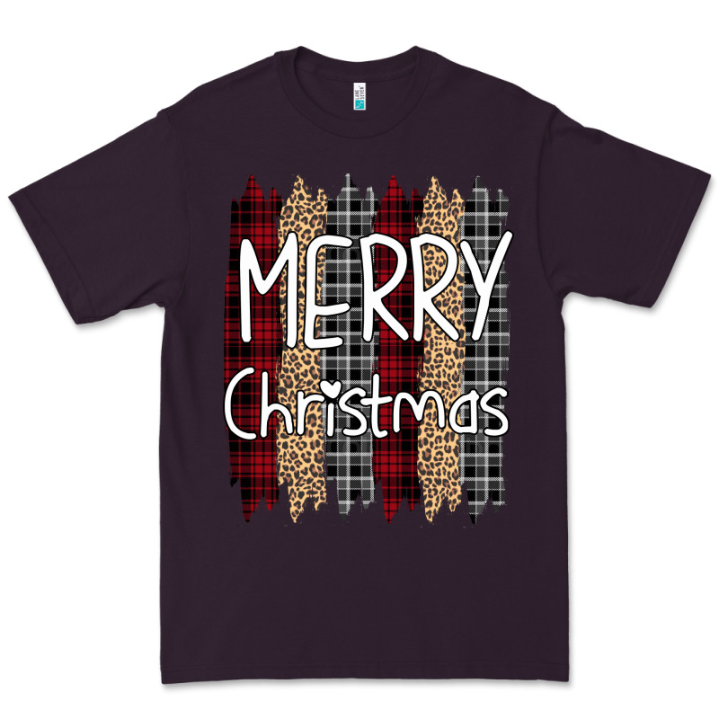 Merry Christmas Leopard Print Premium Tee by Bettercallsaul | Teevron