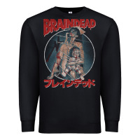 Black Braindead-Ob7An Premium Sweatshirt - trangStudio