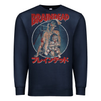 Navy Braindead-Ob7An Premium Sweatshirt - trangStudio