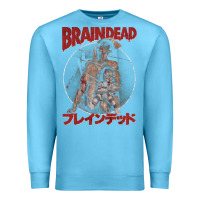 Ocean Blue Braindead-Ob7An Premium Sweatshirt - trangStudio