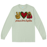 Matcha Peace Love Lupita Long Sleeve Tee - Jasminsmagicworld