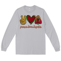 Moon Dust Peace Love Lupita Long Sleeve Tee - Jasminsmagicworld