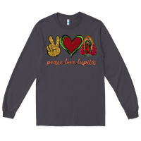 Smoke Peace Love Lupita Long Sleeve Tee - Jasminsmagicworld