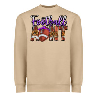 Football Aunt Heavyweight Sweatshirt | Teevron