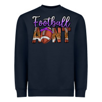 Navy Football Aunt Heavyweight Sweatshirt - CowhideDigitalArt