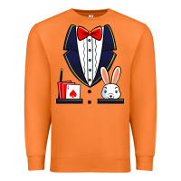 Carrot magician costume halloween magic show men women kids boys Premium Sweatshirt - trangStudio