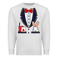 Oatmeal Heather magician costume halloween magic show men women kids boys Premium Sweatshirt - trangStudio