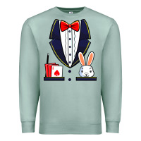Seafoam magician costume halloween magic show men women kids boys Premium Sweatshirt - trangStudio