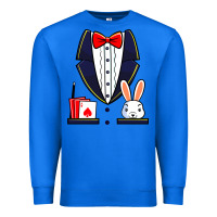 True Royal magician costume halloween magic show men women kids boys Premium Sweatshirt - trangStudio