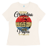 Bone Being Grandpa İs An Honor Being Papa İs Priceless Ladies Tee - Bettercallsaul