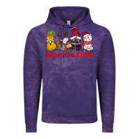 Cloud Purple meowy christmas Vintage Hoodie - CowGirlArtShop