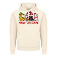 Vintage Artic meowy christmas Vintage Hoodie - CowGirlArtShop