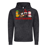 Vintage Black meowy christmas Vintage Hoodie - CowGirlArtShop