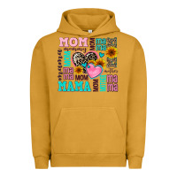 Pigment Peanut Butter mom mama mommy with hearts Urban Hoodie - AdoDesignShop