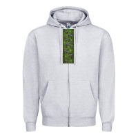 Heather Grey zebra Zipper Hoodie - LillyAllenDesigns