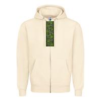 Sandshell zebra Zipper Hoodie - LillyAllenDesigns