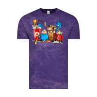 Cloud Purple Hockey coffee cups Vintage Tee - HowdyJamesFarm