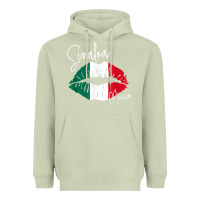 Matcha GGT Travel Souvenir Style SINALOA MX Flag Lips Heavyweight Hoodie - trangStudio