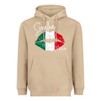 Mushroom GGT Travel Souvenir Style SINALOA MX Flag Lips Heavyweight Hoodie - trangStudio