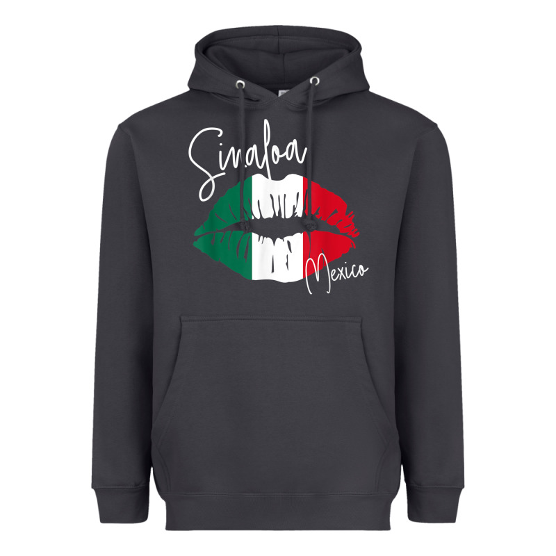 Ggt Travel Souvenir Style Sinaloa Mx Flag Lips Heavyweight Hoodie by trangStudio | Teevron
